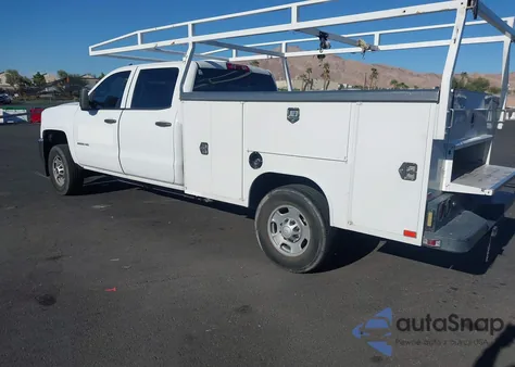 2016 Chevrolet Silverado 2500Hd Wt из США, поврежденный, VIN 1GB1CUEG4GF284320